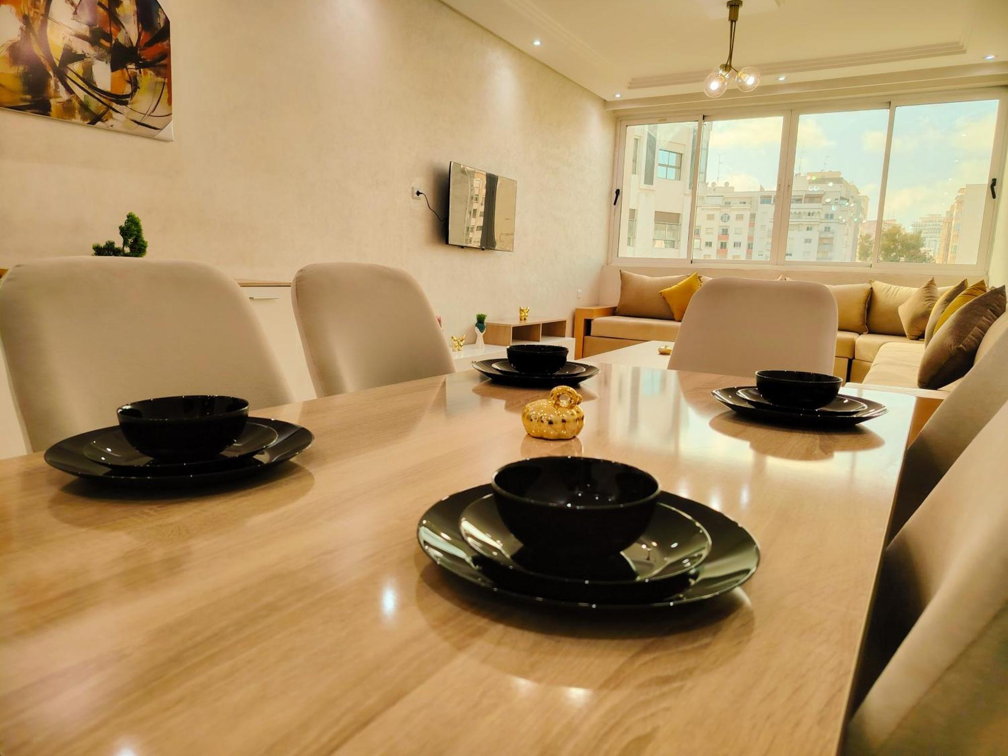Nouveau Appartement Prestige Avec Vue Paronamique Tânger Exterior foto
